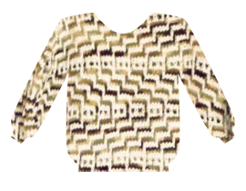 Mosaic Zig Zag Sweater